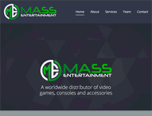 Tablet Screenshot of massentertainment.com